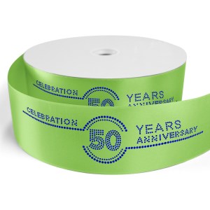 3" Badge Satin Ribbon - 50yrd Roll - Sparkle 1 3" Badge Satin Ribbon - 50yrd Roll - Sparkle 1