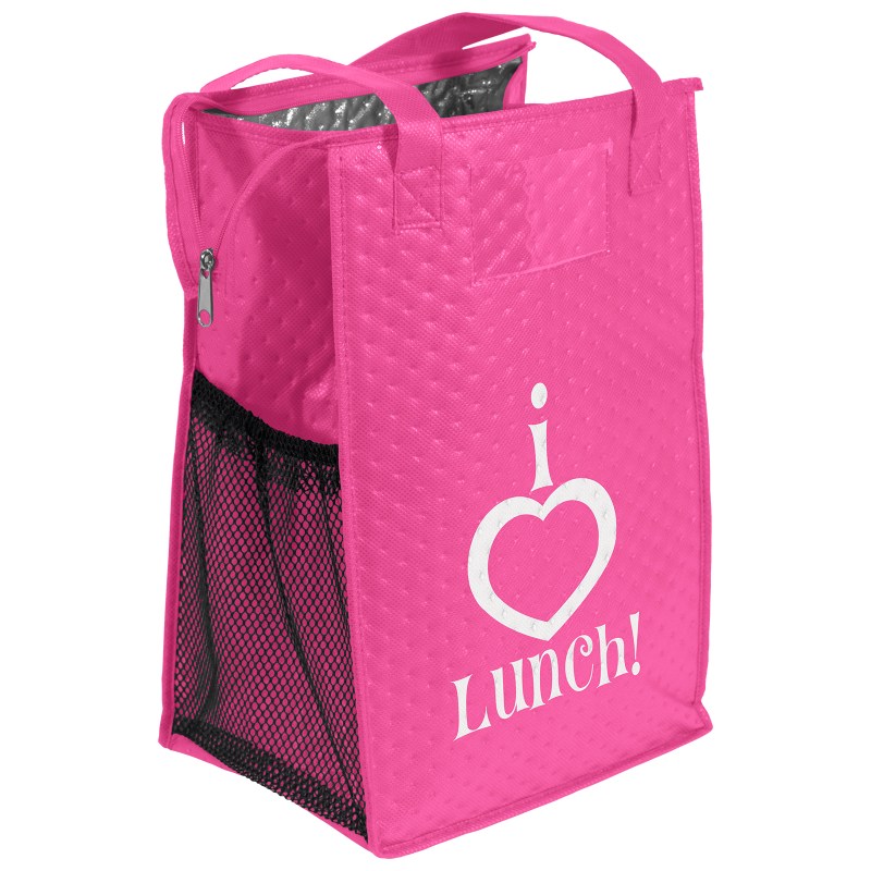Therm-O-Super Snack™ - Insulated Tote - Screen Print 1 Therm-O-Super Snack™ - Insulated Tote - Screen Print 1