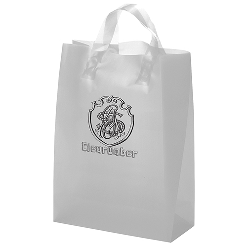 Zeus - Frosted Brite Shopper Bag - Flexo Ink Print 1