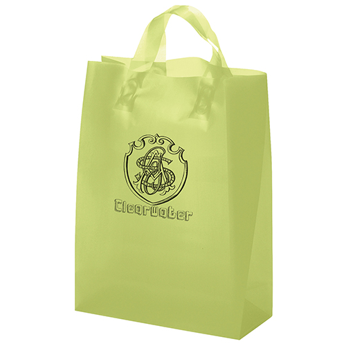 Zeus - Frosted Brite Shopper Bag - Flexo Ink Print 1