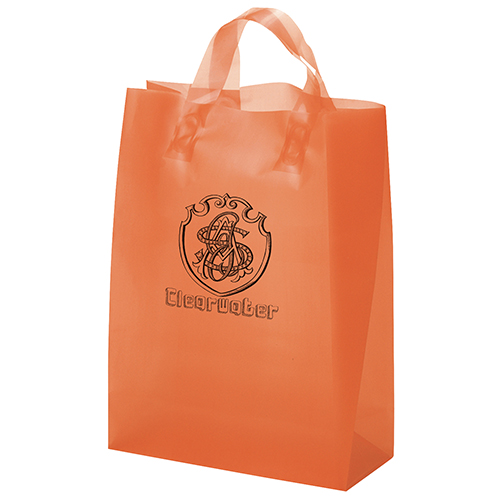Zeus - Frosted Brite Shopper Bag - Flexo Ink Print 1