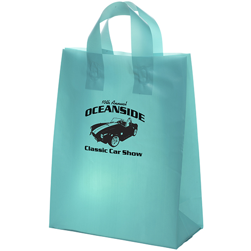 Zeus - Frosted Brite Shopper Bag - Flexo Ink Print 1