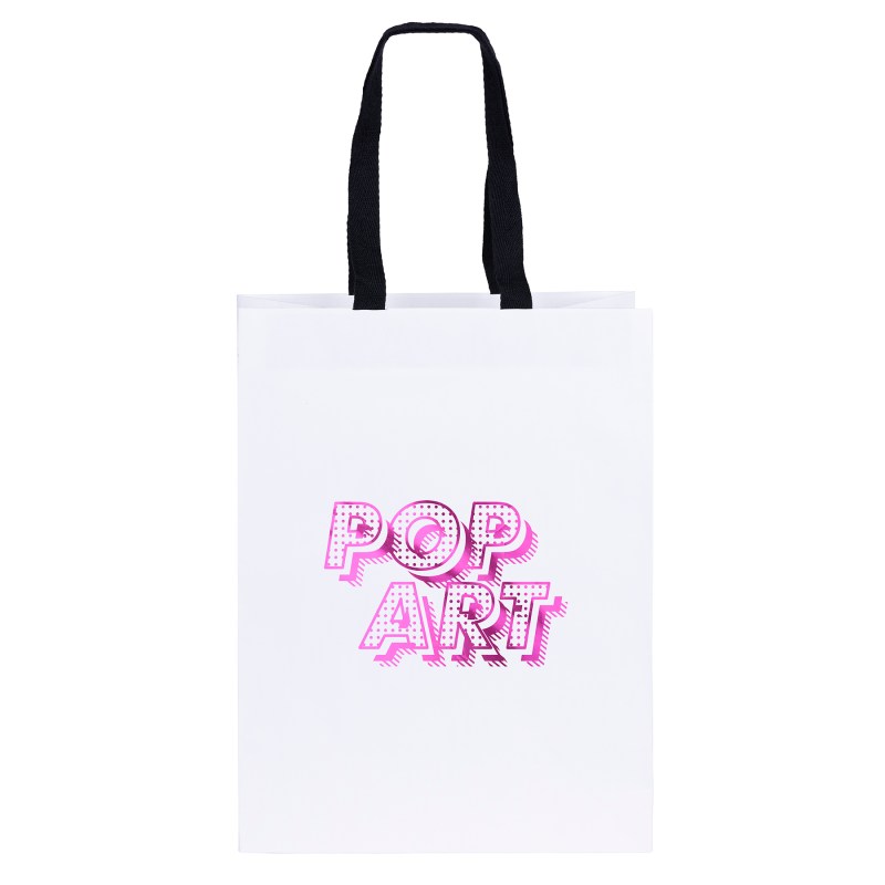 Cedar - Woven Handle White Eurototes - Foil Print 1 Cedar - Woven Handle White Eurototes - Foil Print 1