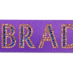1 1/2" Bridal Satin Ribbon - 50yd Roll - Sparkle - Purple 1 1/2" Bridal Satin Ribbon - 50yd Roll - Sparkle - Purple