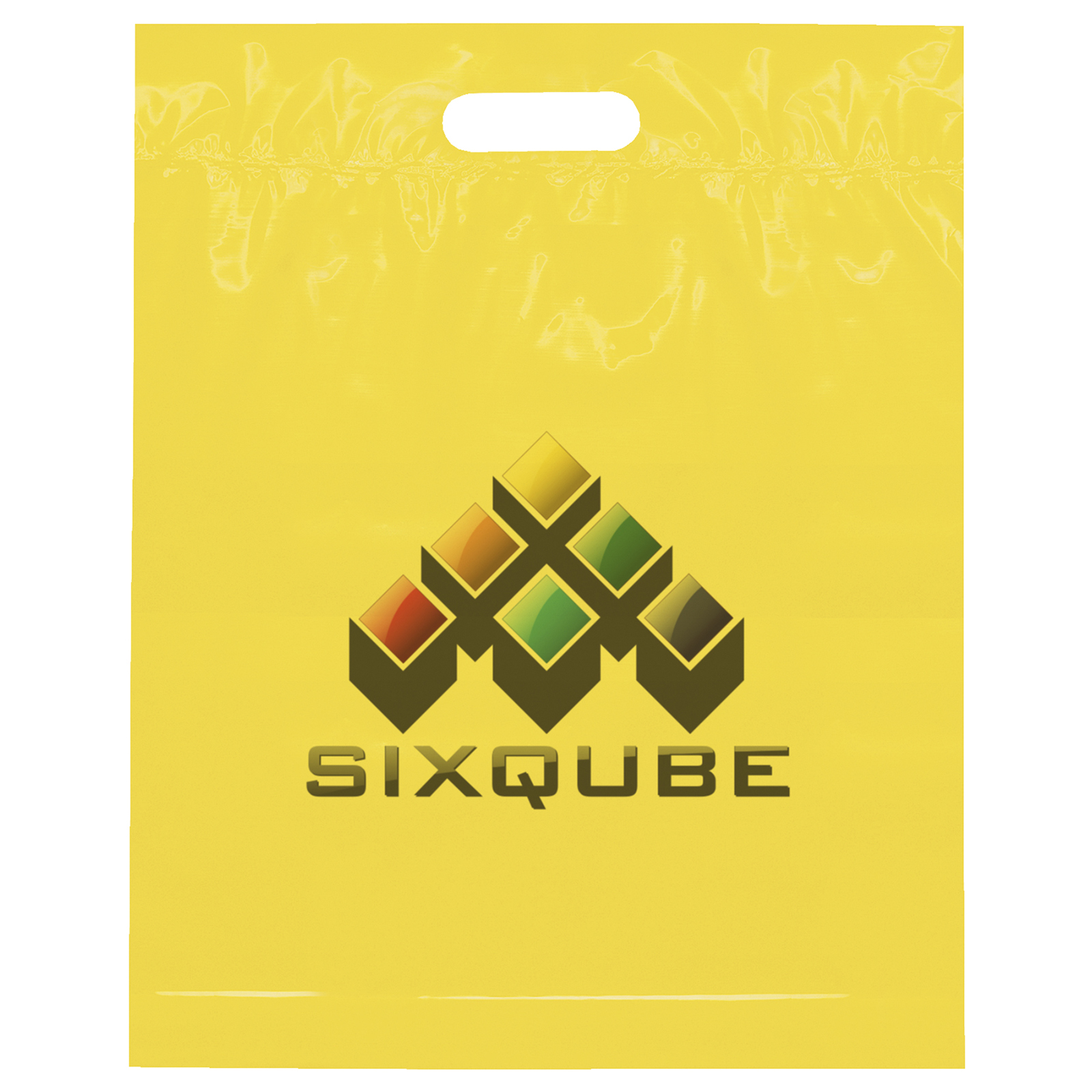 15W x 19H x 3 Die Cut Handle Bag - Dynamic Color 1