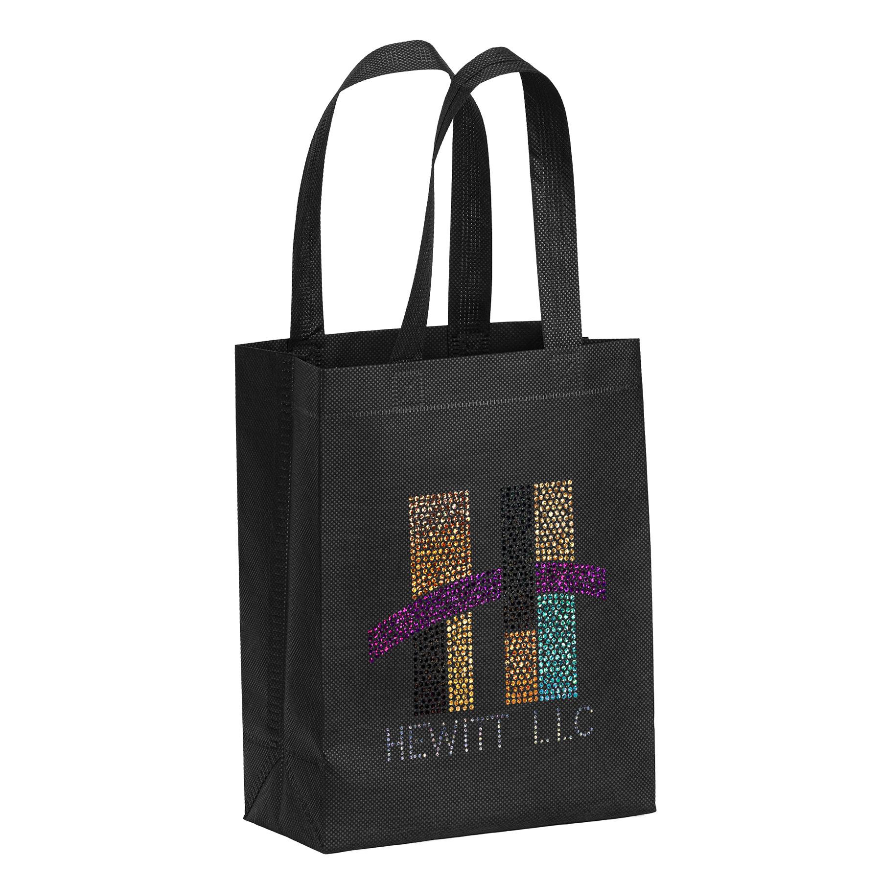 Lake™ - R-PET Non-Woven Totes - Sparkle 1