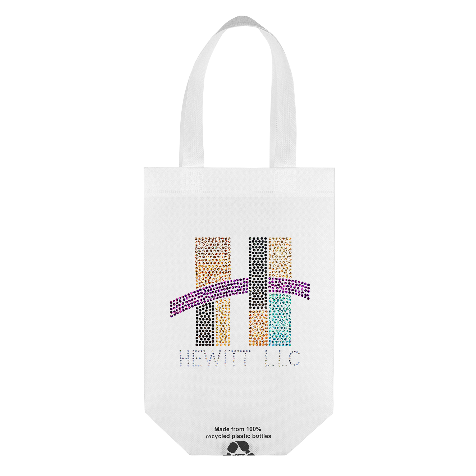 Lake™ - R-PET Non-Woven Totes - Sparkle 1