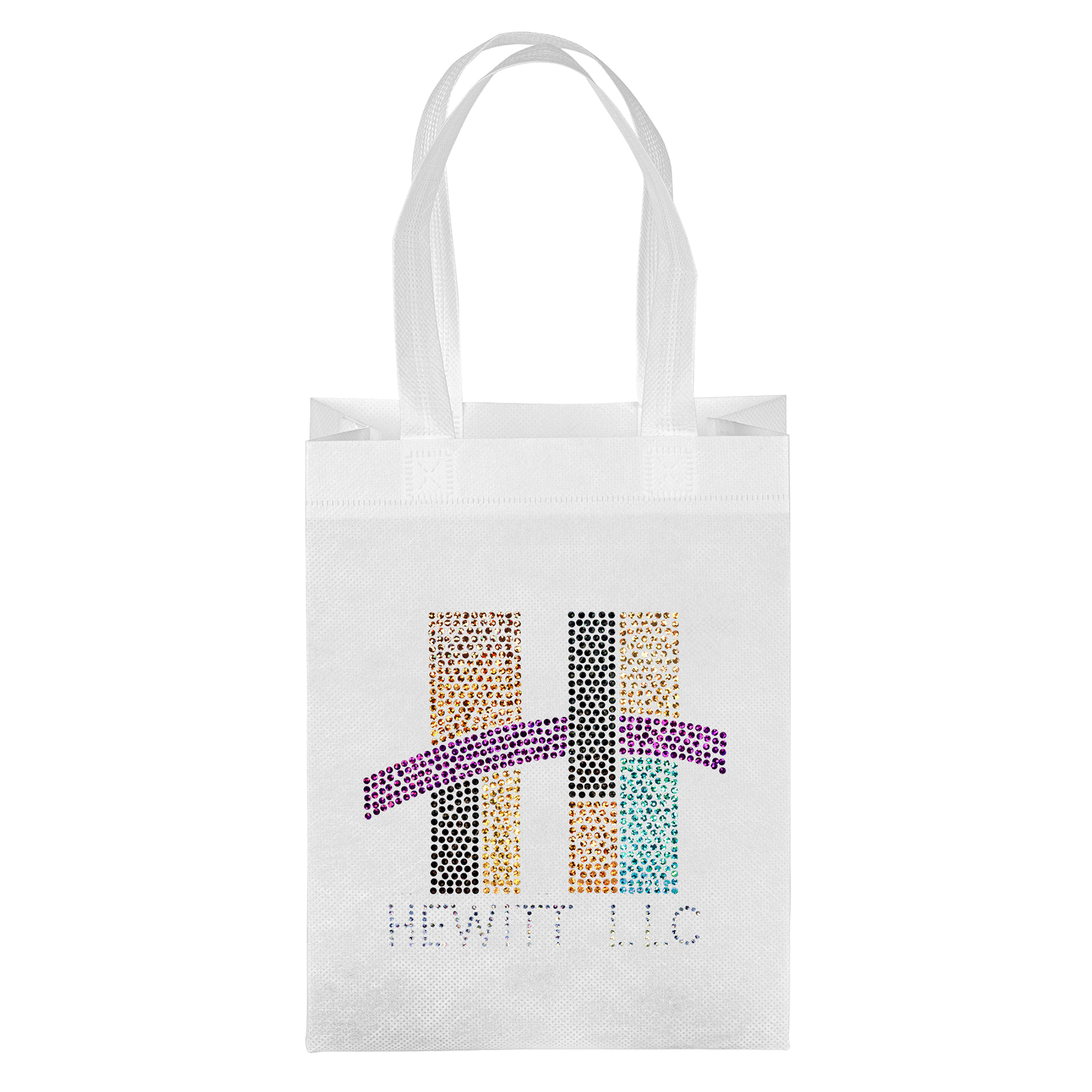 Lake™ - R-PET Non-Woven Totes - Sparkle 1