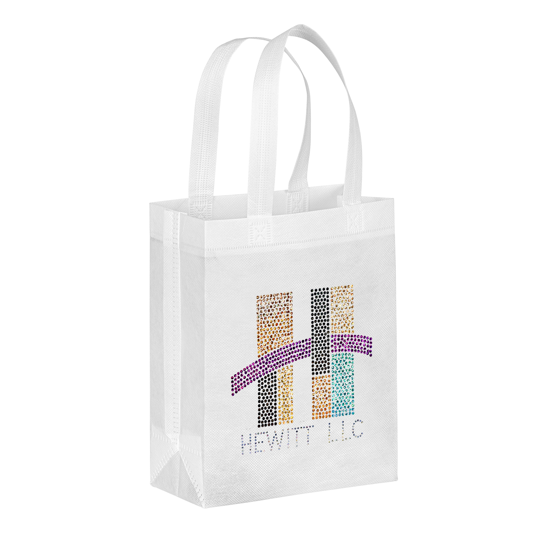 Lake™ - R-PET Non-Woven Totes - Sparkle 1