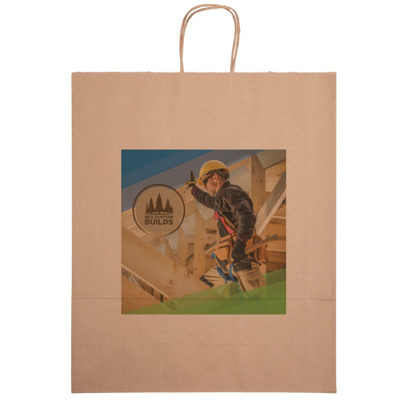 Eco Stephanie - Kraft-Brown Shopper - Chromatic 1 Eco Stephanie - Kraft-Brown Shopper - Chromatic 1