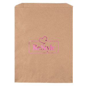 10W x 13H Merchandise Bag - Foil Print 1 10W x 13H Merchandise Bag - Foil Print 1