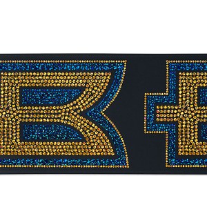 4" Badge Satin Ribbon - 50yd Roll - Sparkle 1 4" Badge Satin Ribbon - 50yd Roll - Sparkle 1