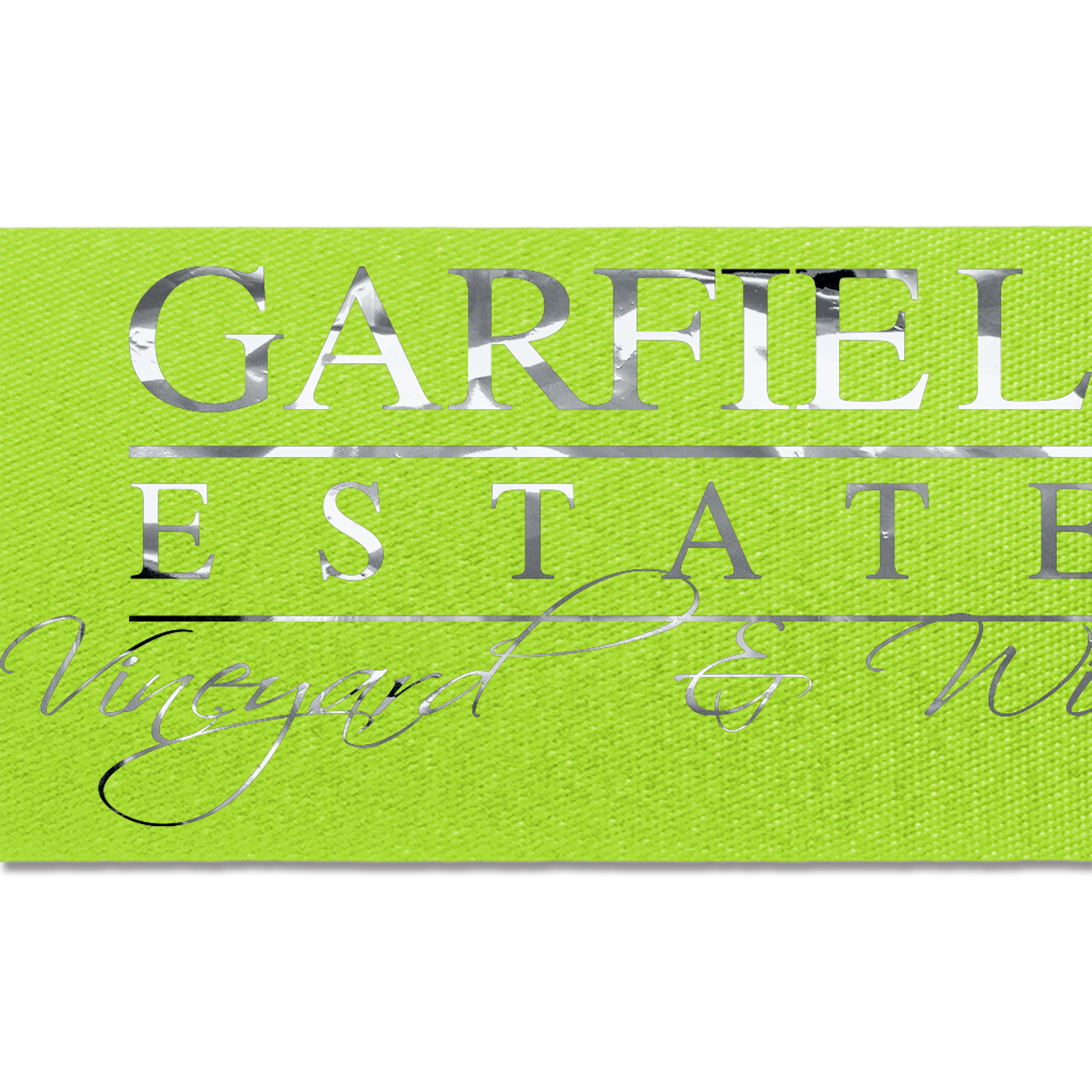 2" Badge Satin Ribbon - 50yrd Roll - Foil Print 1