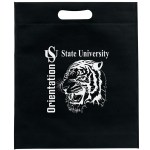 13W x 15H x 3 - Non-Woven Die Cut Bag - Screen Print 1 13W x 15H x 3 - Non-Woven Die Cut Bag - Screen Print 1