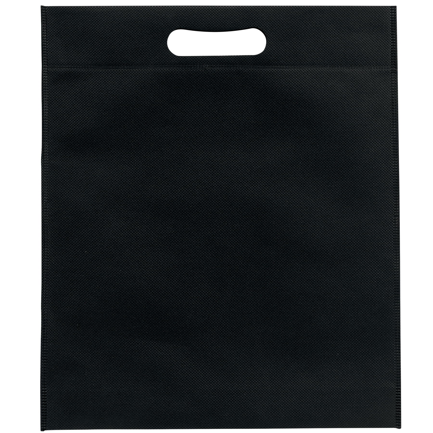 13W x 15H x 3 - Non-Woven Die Cut Bag - Screen Print 1