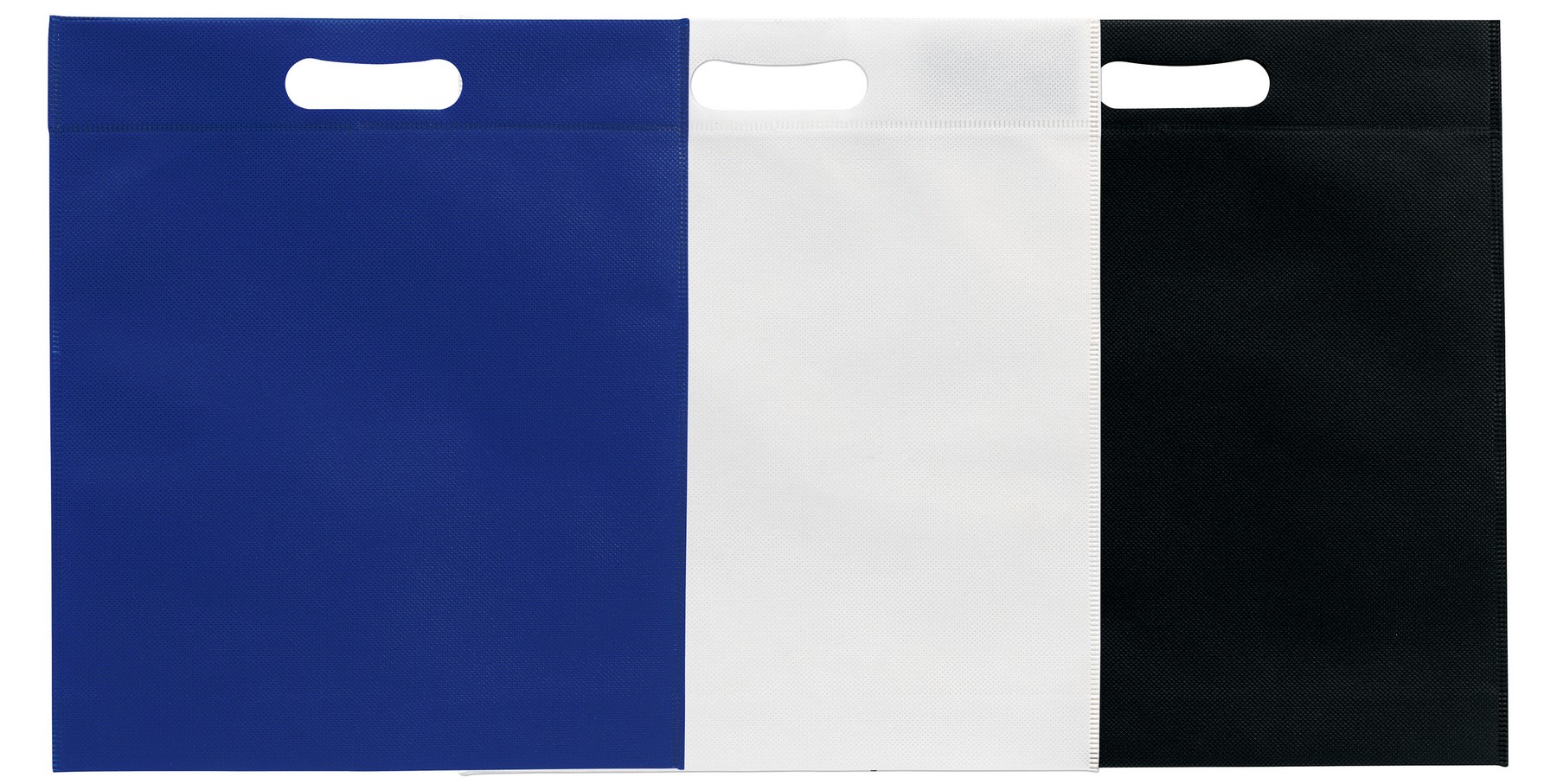 13W x 15H x 3 - Non-Woven Die Cut Bag - Screen Print 1