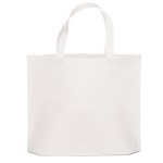Thrifty™ - Budget Tote - Sparkle - White Blank Thrifty™ - Budget Tote - Sparkle - White Blank