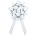 28" Bow - Door Hanger - No Imprint - White 28" Bow - Door Hanger - No Imprint - White