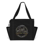 Jeremy™ Deluxe Canvas Zipper-Close Tote - Sparkle (18" x 8" x 15") - Black Logo Jeremy™ Deluxe Canvas Zipper-Close Tote - Sparkle (18" x 8" x 15") - Black Logo
