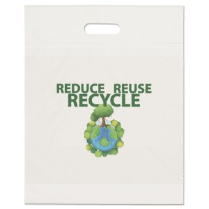 15W x 19H x 3 Eco Die Cut Handle Bag - Dynamic Color 1 15W x 19H x 3 Eco Die Cut Handle Bag - Dynamic Color 1