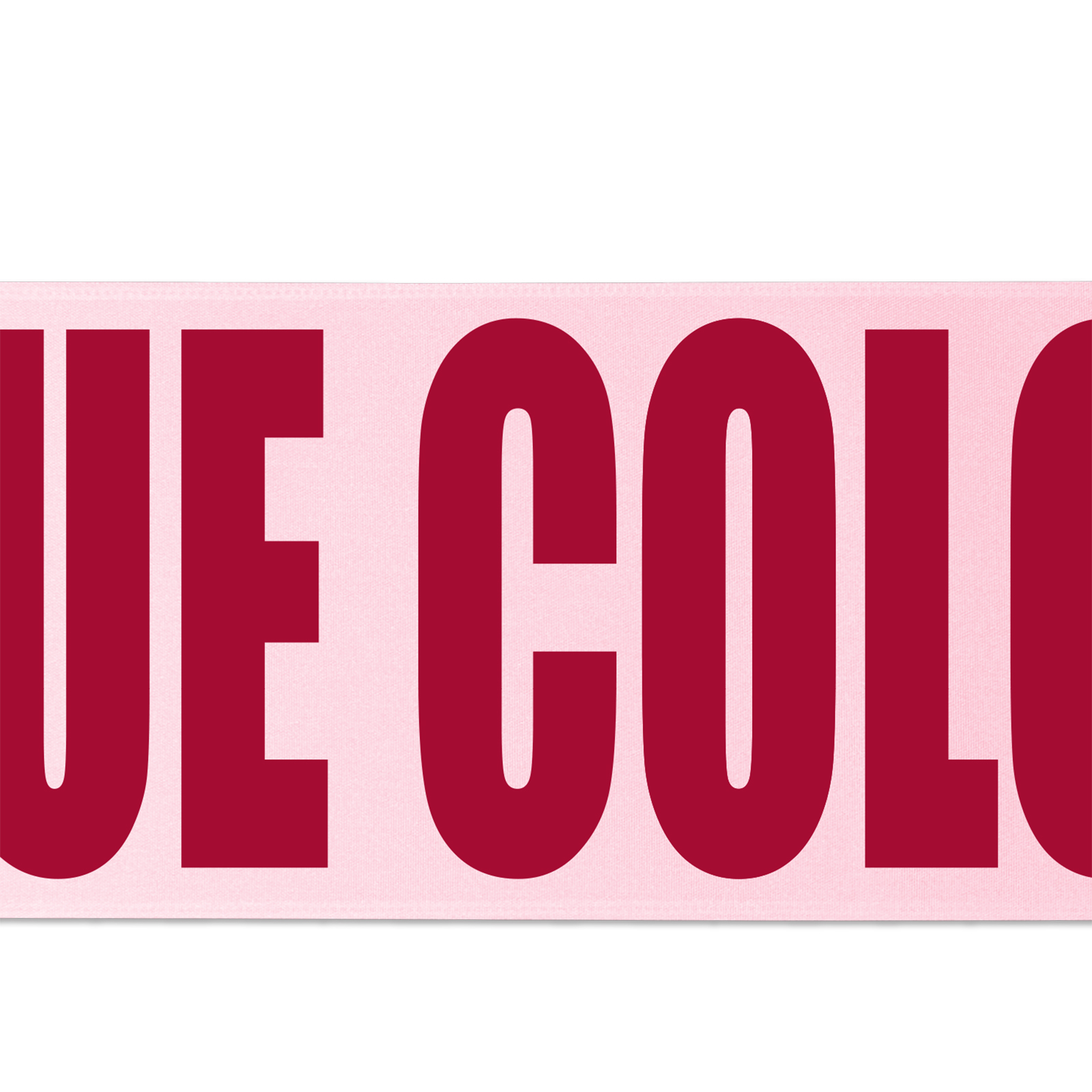 4" Badge Satin Ribbon - 50 yd Roll - Brilliance - Matte Finish 1