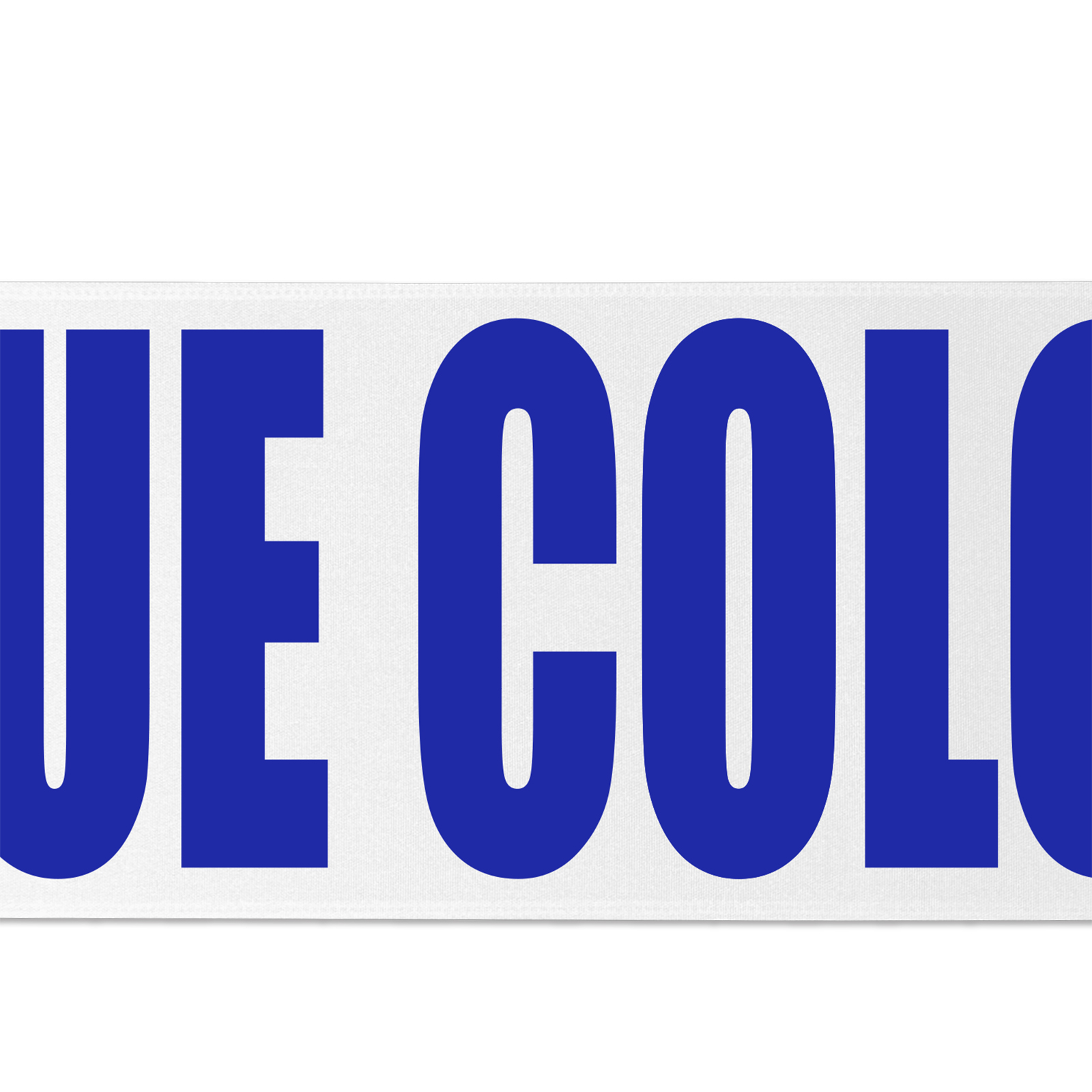 4" Badge Satin Ribbon - 50 yd Roll - Brilliance - Matte Finish 1