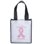 Degas - PET Non-Woven Tote - Sparkle - White/Black Logo Degas - PET Non-Woven Tote - Sparkle - White/Black Logo