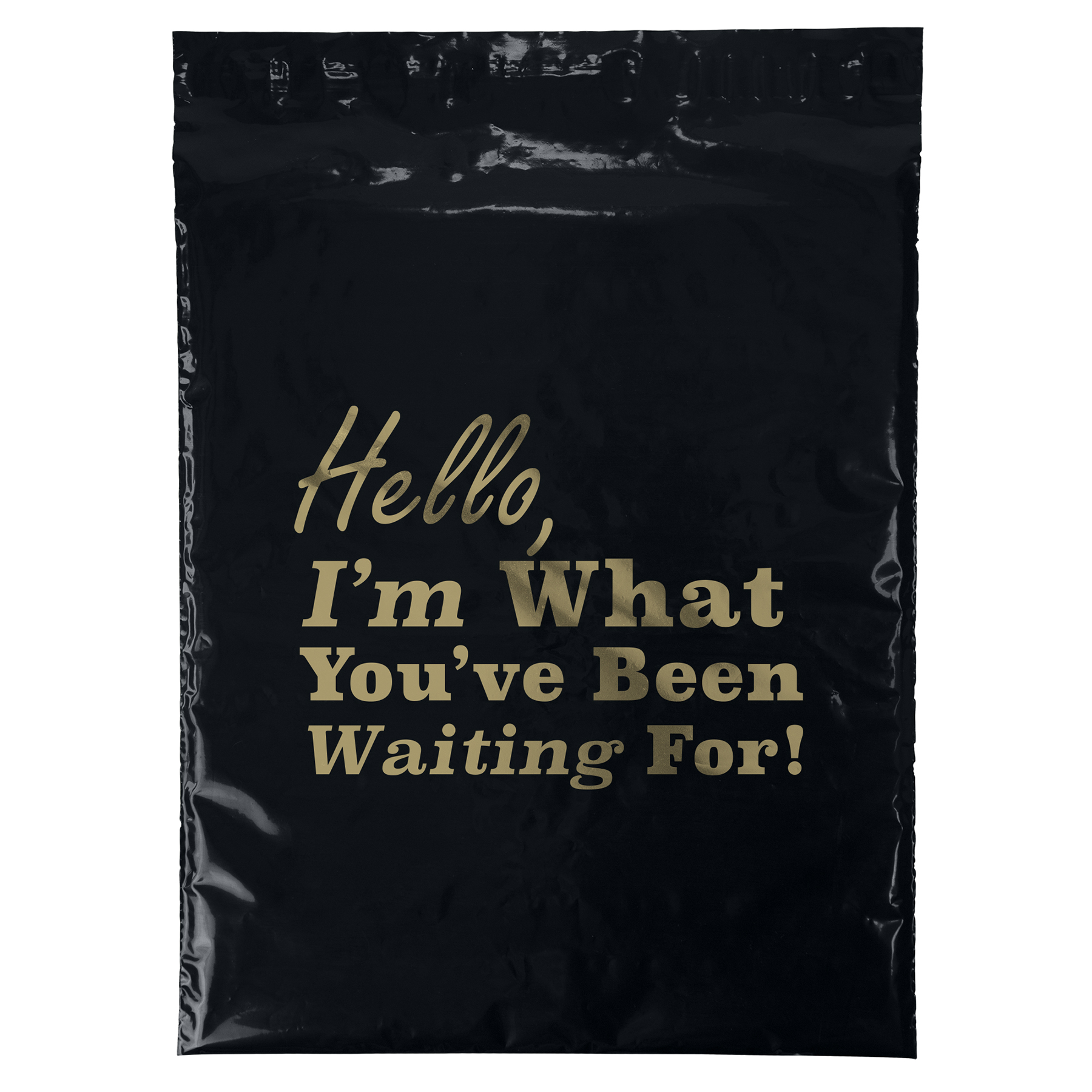 15W x 18H Plastic Mailer - Flexo Ink Print 1