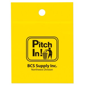 9W x 12H Litter Bag - Flexo Ink Print 1 9W x 12H Litter Bag - Flexo Ink Print 1
