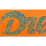2" Badge Satin Ribbon - 25yd Roll - Sparkle - Orange 2" Badge Satin Ribbon - 25yd Roll - Sparkle - Orange