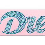 2" Badge Satin Ribbon - 25yd Roll - Sparkle - Pink 2" Badge Satin Ribbon - 25yd Roll - Sparkle - Pink