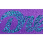 2" Badge Satin Ribbon - 25yd Roll - Sparkle - Purple 2" Badge Satin Ribbon - 25yd Roll - Sparkle - Purple