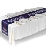 8Wx72L- Badge Satin Ribbon Runner - Sublimation 1 8Wx72L- Badge Satin Ribbon Runner - Sublimation 1