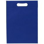 10W x 14H - Non-Woven Die Cut Bag - Sparkle - Royal Blue Blank 10W x 14H - Non-Woven Die Cut Bag - Sparkle - Royal Blue Blank