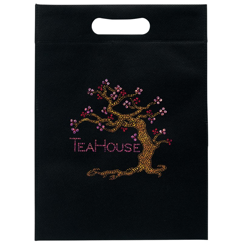 10W x 14H - Non-Woven Die Cut Bag - Sparkle 1 10W x 14H - Non-Woven Die Cut Bag - Sparkle 1