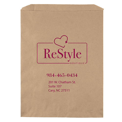 10W x 13H Merchandise Bag - Flexo Ink Print 1 10W x 13H Merchandise Bag - Flexo Ink Print 1