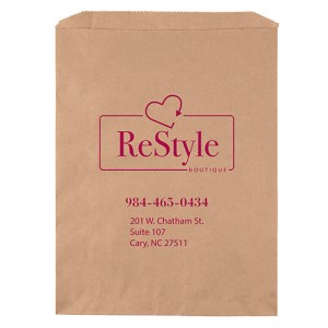 10W x 13H Merchandise Bag - Flexo Ink Print 1 10W x 13H Merchandise Bag - Flexo Ink Print 1