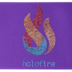 12" Badge Satin Ribbon - 50yd Roll - Sparkle - Purple 12" Badge Satin Ribbon - 50yd Roll - Sparkle - Purple
