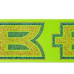 4" Badge Satin Ribbon - 100yd Roll - Sparkle - Lime Green 4" Badge Satin Ribbon - 100yd Roll - Sparkle - Lime Green