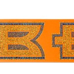 4" Badge Satin Ribbon - 100yd Roll - Sparkle - Orange 4" Badge Satin Ribbon - 100yd Roll - Sparkle - Orange