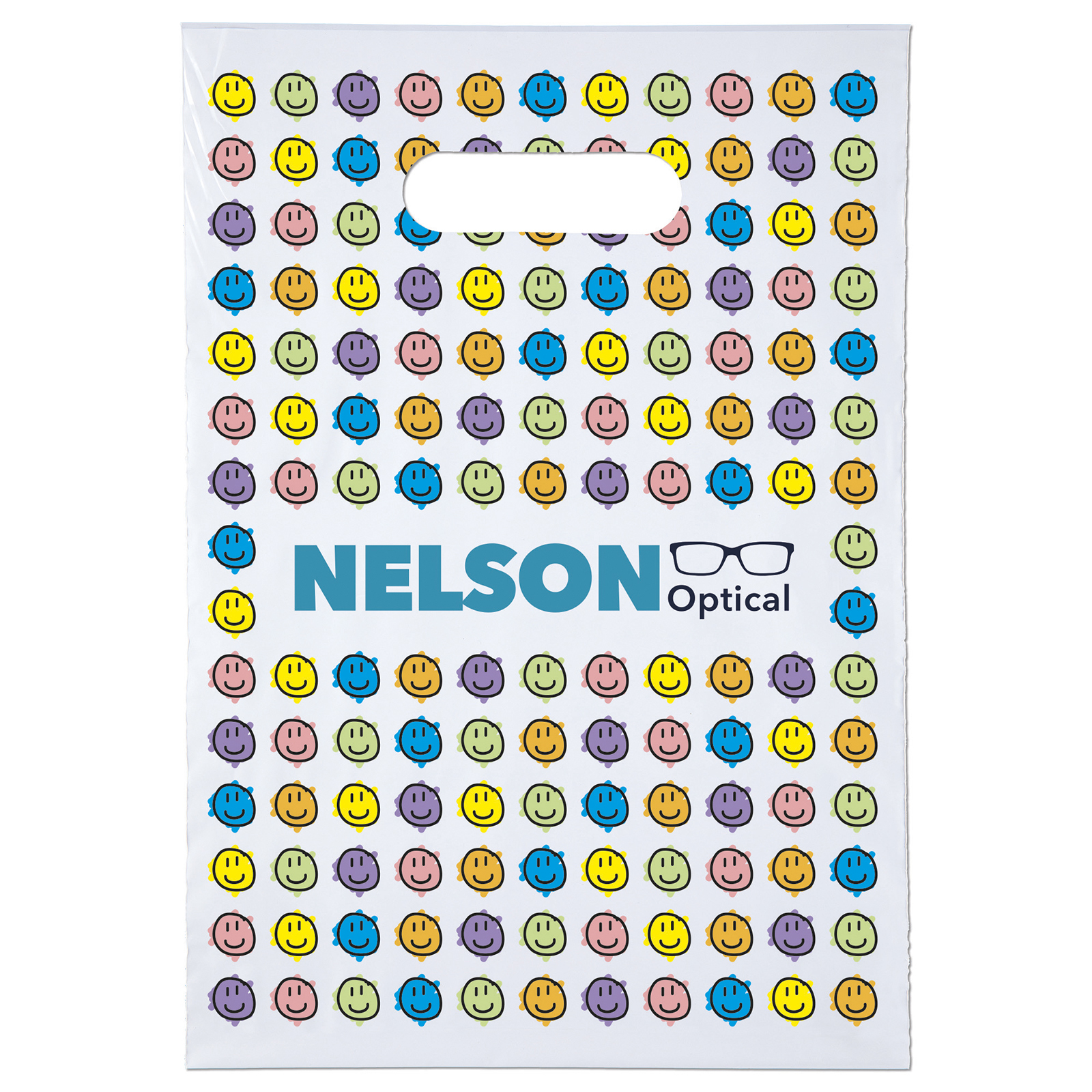 7 1/2W x 9H Die Cut Bag - Digital Full Color 1