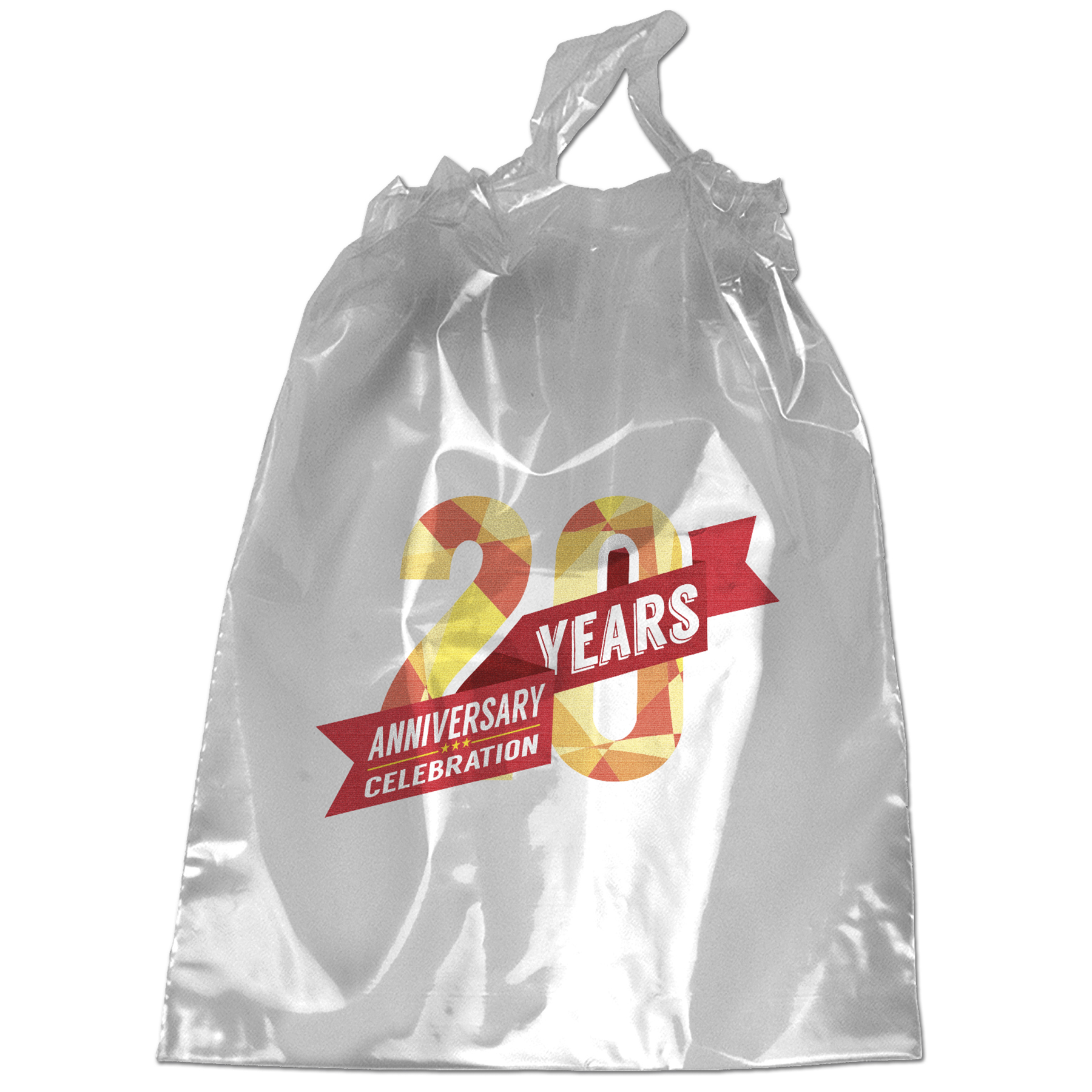 12W x 15H x 3 Poly-Draw Bag - Dynamic Color 1