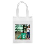 Lake™ - R-PET Non-Woven Totes - ColorVista - White Logo Lake™ - R-PET Non-Woven Totes - ColorVista - White Logo