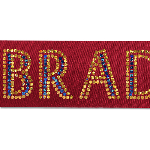 1 1/2" Bridal Satin Ribbon - 25yd Roll - Sparkle 1