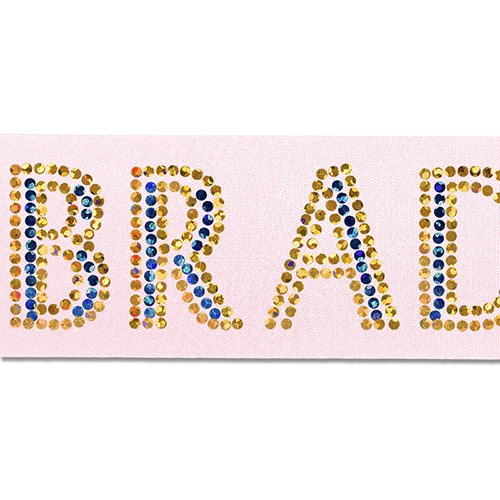 1 1/2" Bridal Satin Ribbon - 25yd Roll - Sparkle 1