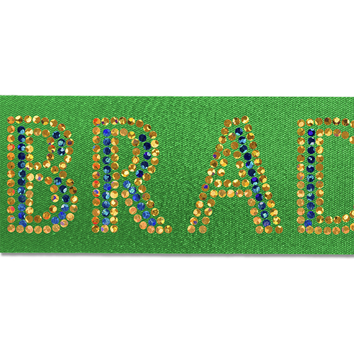 1 1/2" Bridal Satin Ribbon - 25yd Roll - Sparkle 1