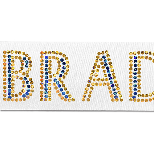 1 1/2" Bridal Satin Ribbon - 25yd Roll - Sparkle 1