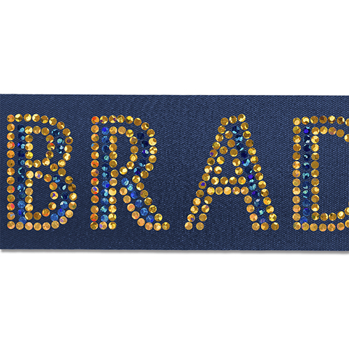1 1/2" Bridal Satin Ribbon - 25yd Roll - Sparkle 1