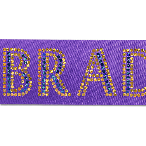 1 1/2" Bridal Satin Ribbon - 25yd Roll - Sparkle 1