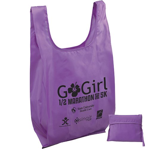 T-PAC™- Polyester Tote - Screen Print 1